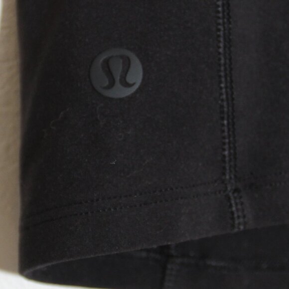 Lululemon Key to Balance Tank Top Black Keyhole Built-in-Bra Nulu High Neck Sz 4 - Picture 9 of 14